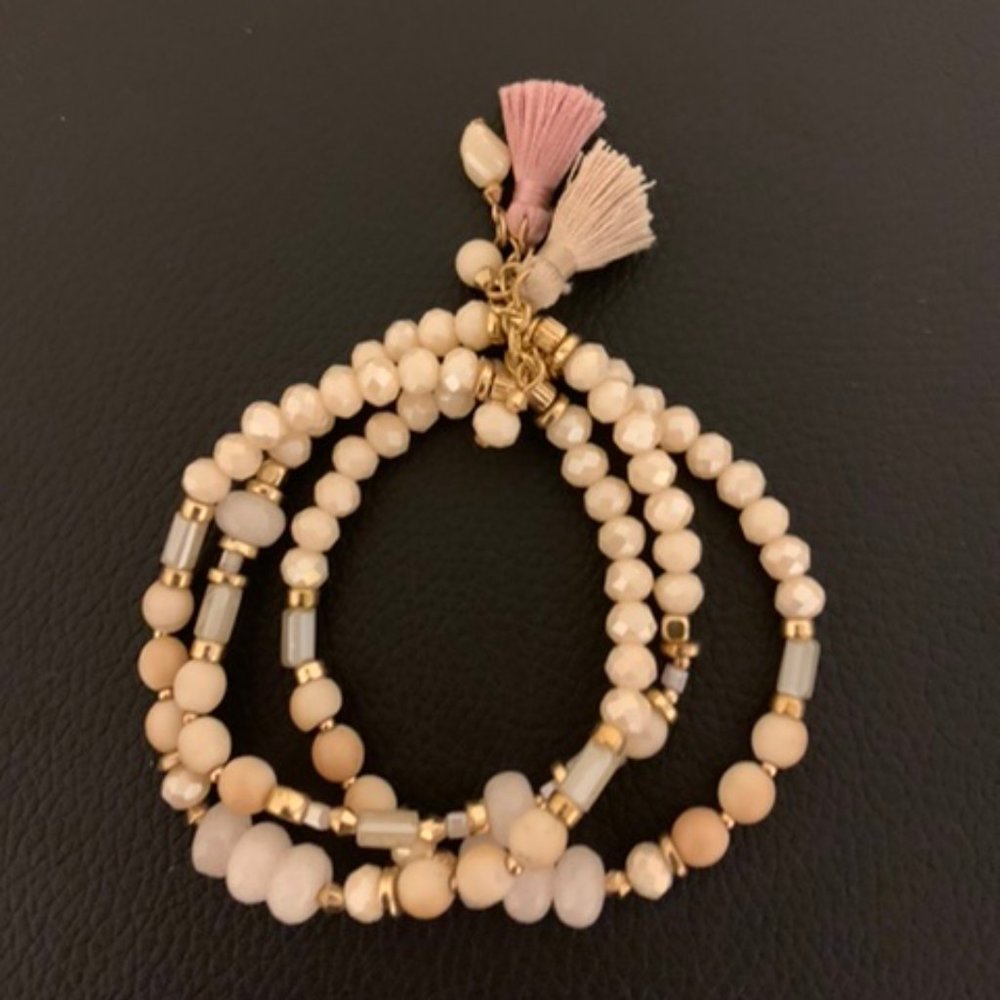 Beaded Fringe Bracelet